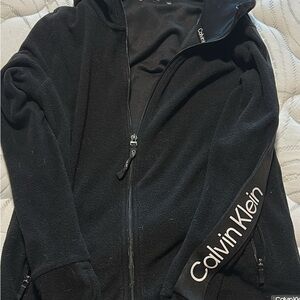Calvin Klein Black Fleece Jacket